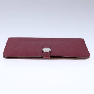 Hermes Dogon Duo Combined Wallet Leather