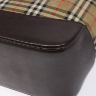 Burberry Nova Check Tote canvas check pattern
