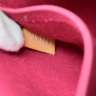 Louis Vuitton Alma Handbag Monogram Vernis