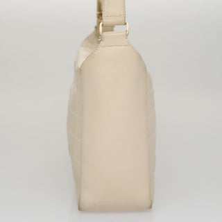 Chanel Chocolate Bar CC Shoulder Bag Quilted Leather