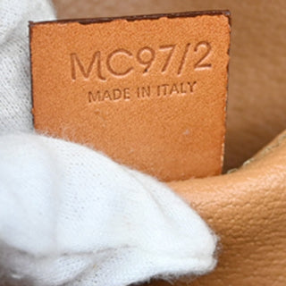 Celine Vintage Macadam Shoulder Bag Canvas