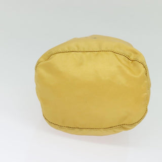 Prada Drawstring Wristlet Bucket Bag Tessuto
