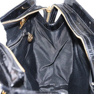 Chanel Vintage Timeless Zip Tote Patent Leather