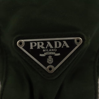 Prada Tall Zip Top Hobo Soft Calf