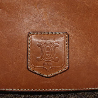 Celine Macadam Shoulder Bag PVC Leather