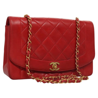 Chanel Vintage Diana Flap Bag Quilted Lambskin