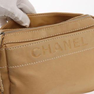 Chanel Lax Accordion Camera Bag Leather