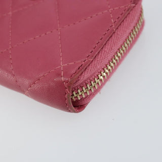 Chanel So Black CC Zip Coin Purse Quilted Lambskin