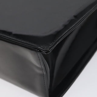 Chanel Vintage CC Box Flap Bag Patent Leather