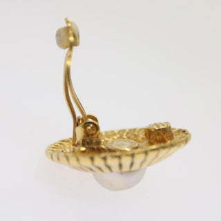 Chanel Vintage CC Clip-On Earrings Metal