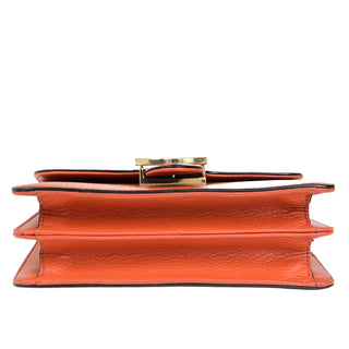 Gucci Interlocking Shoulder Bag Leather
