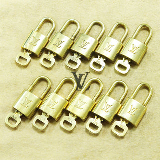 Louis Vuitton Cadenas Bag Charm Gold-plated