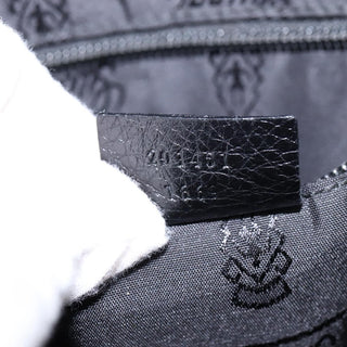 Gucci Front Zip Messenger Leather