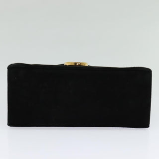 Salvatore Ferragamo Gancini Convertible Top Handle Bag Suede