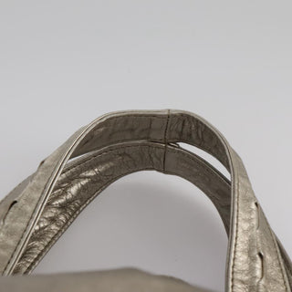 Salvatore Ferragamo Gancini Shoulder Bag Leather