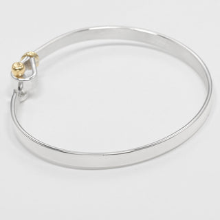 Tiffany & Co. Love Knot Bracelet Sterling Silver and 18K Yellow Gold