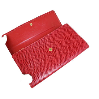 Louis Vuitton Vintage Sarah Wallet Epi Leather