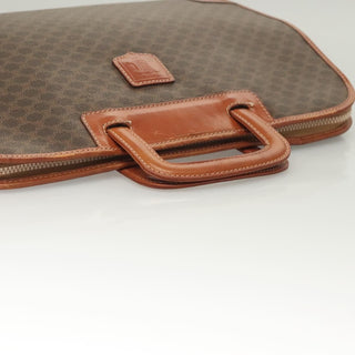 Celine Macadam Briefcase Canvas and leather