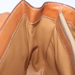 Celine Vintage Convertible Top Handle Bag Macadam Coated Canvas