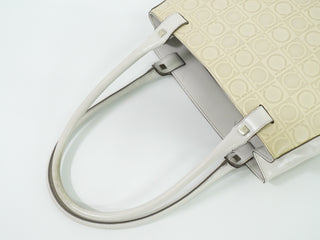 Salvatore Ferragamo Gancini Shoulder Bag Leather