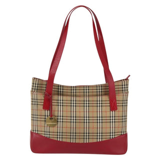 Burberry Nova Check Tote canvas check pattern