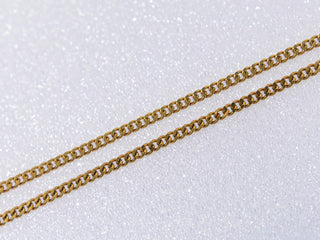 Chanel Vintage CC Round Pendant Necklace Metal