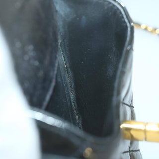 Chanel Vintage CC Flap Phone Holder Crossbody Bag Quilted Patent