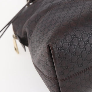 Gucci Bree Dome Tote Guccissima Leather