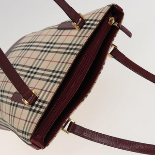 Burberry Nova Check Tote canvas check pattern