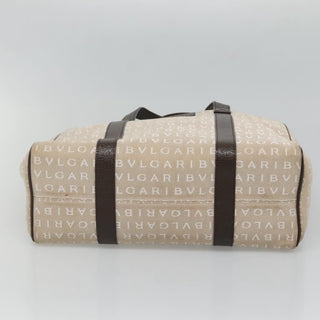 Bvlgari B.Zero1 Logomania Bag Canvas with Leather