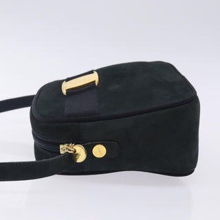 Salvatore Ferragamo Vala Shoulder Bag Suede