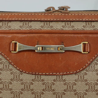 Celine Macadam Shoulder Bag Leather