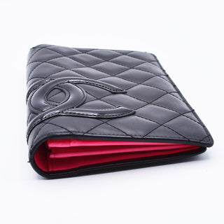 Chanel Cambon Bifold Wallet Quilted Lambskin