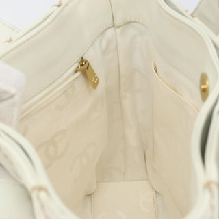 Chanel Surpique Tote Quilted Leather