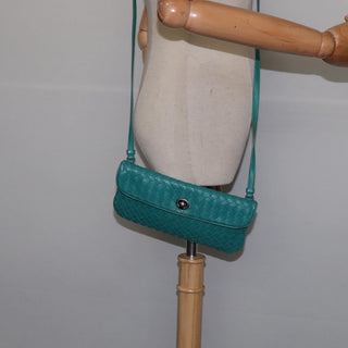 Bottega Veneta Turnlock Crossbody Bag Intrecciato Nappa