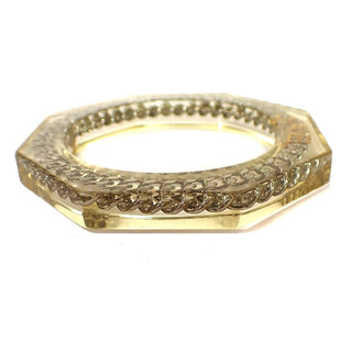 Chanel Vintage CC Chain Bangle Bracelet Metal