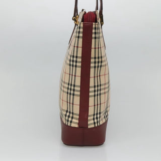 Burberry Nova Check Tote canvas check pattern
