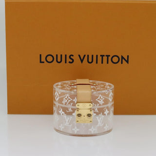 Louis Vuitton Box Scott Trunk Monogram Plexiglass