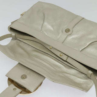 Bvlgari Chandra Flap Shoulder Bag Leather