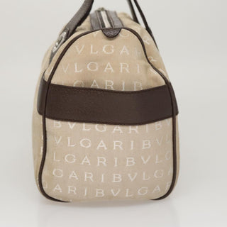 Bvlgari B.Zero1 Logomania Bag Canvas with Leather