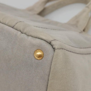 Prada Canapa Convertible Tote Canvas