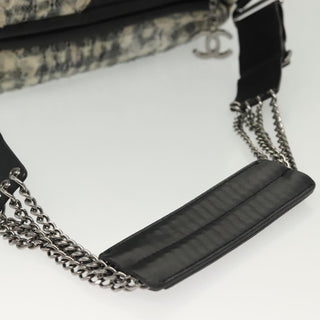 Chanel Camera Bag Camellia Tweed and Leather