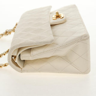 Chanel Vintage Classic Double Flap Bag Quilted Lambskin