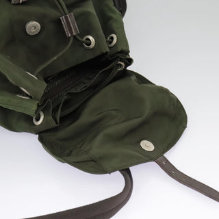 Prada Double Front Pocket Backpack Tessuto