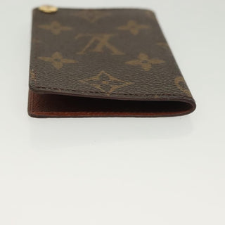 Louis Vuitton Porte Cartes Pression Card Case Monogram Canvas
