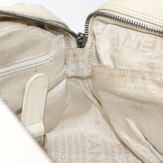 Chanel Chocolate Bar CC Bowler Bag Caviar skin