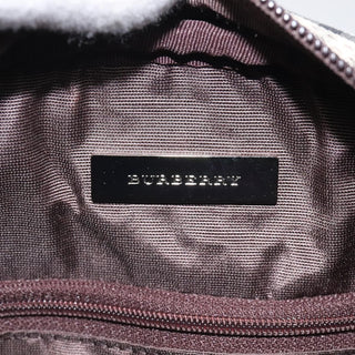 Burberry Nova Check Bowling Bag Canvas