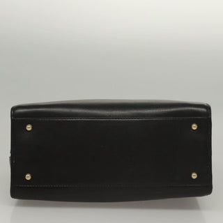 Celine Circle Logo Handbag Leather