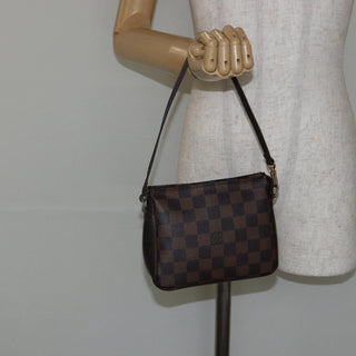 Louis Vuitton Trousse Make Up Bag Damier Canvas