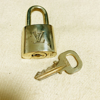 Louis Vuitton Cadenas Bag Charm Gold-plated